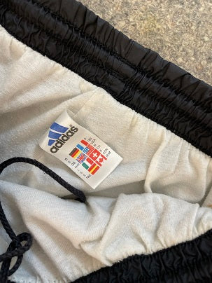 Vintage 90s 3stripe black adidas trackpant