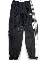 Vintage 90s 3stripe black adidas trackpant