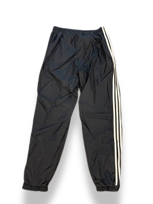 Vintage 90s 3stripe black adidas trackpant