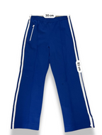 Vintage adidas 80s 3 stripe blue track pant