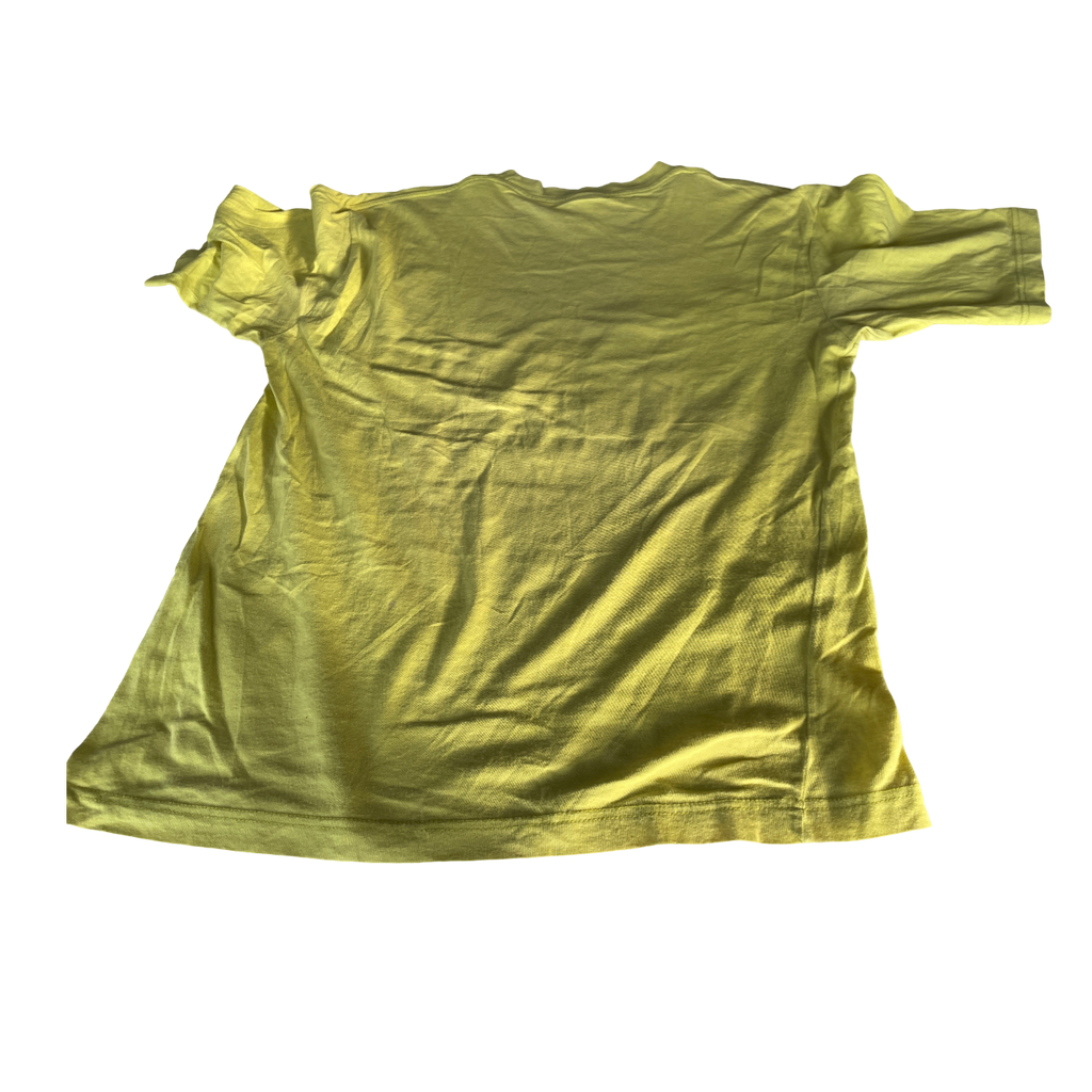 Vintage diadora Men's Yellow and Green T-shirt  IN S/M L 27 W 19 SKU 5171