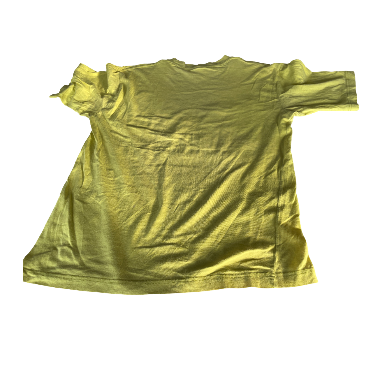 Vintage diadora Men's Yellow and Green T-shirt  IN S/M L 27 W 19 SKU 5171