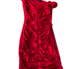 vintage y2k red dress L 28 W 24 &nbsp;UK 12 SIZE L SKU &nbsp;5172