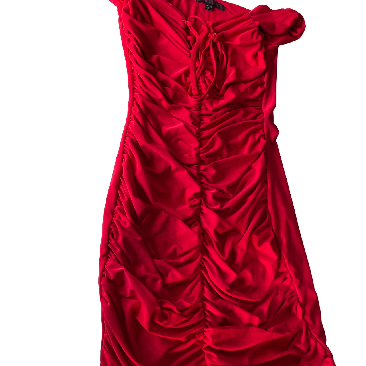 vintage y2k red dress L 28 W 24 &nbsp;UK 12 SIZE L SKU &nbsp;5172