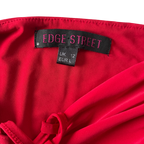 vintage y2k red dress L 28 W 24 UK 12 SIZE L SKU &nbsp;5172