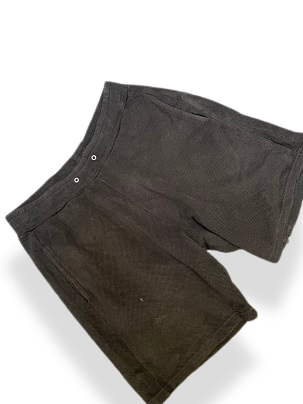 Vintage zara essential fleece drawstring black short
