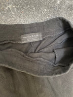 Vintage zara essential fleece drawstring black short