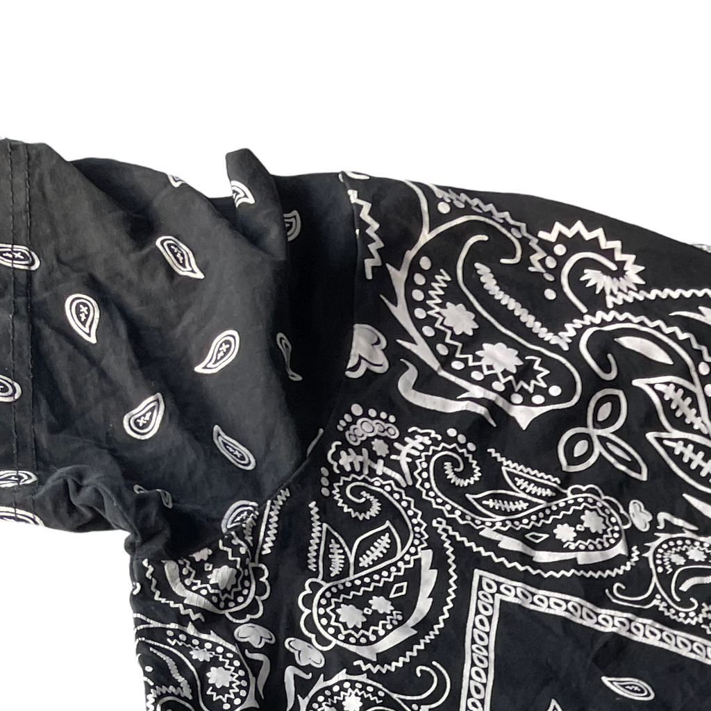 P2P BANDANA PATCHWORK kakashi T SHIRT black XL. L 28 W 22 SKU 5176