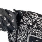 P2P BANDANA PATCHWORK kakashi T SHIRT black XL. L 28 W 22 SKU 5176