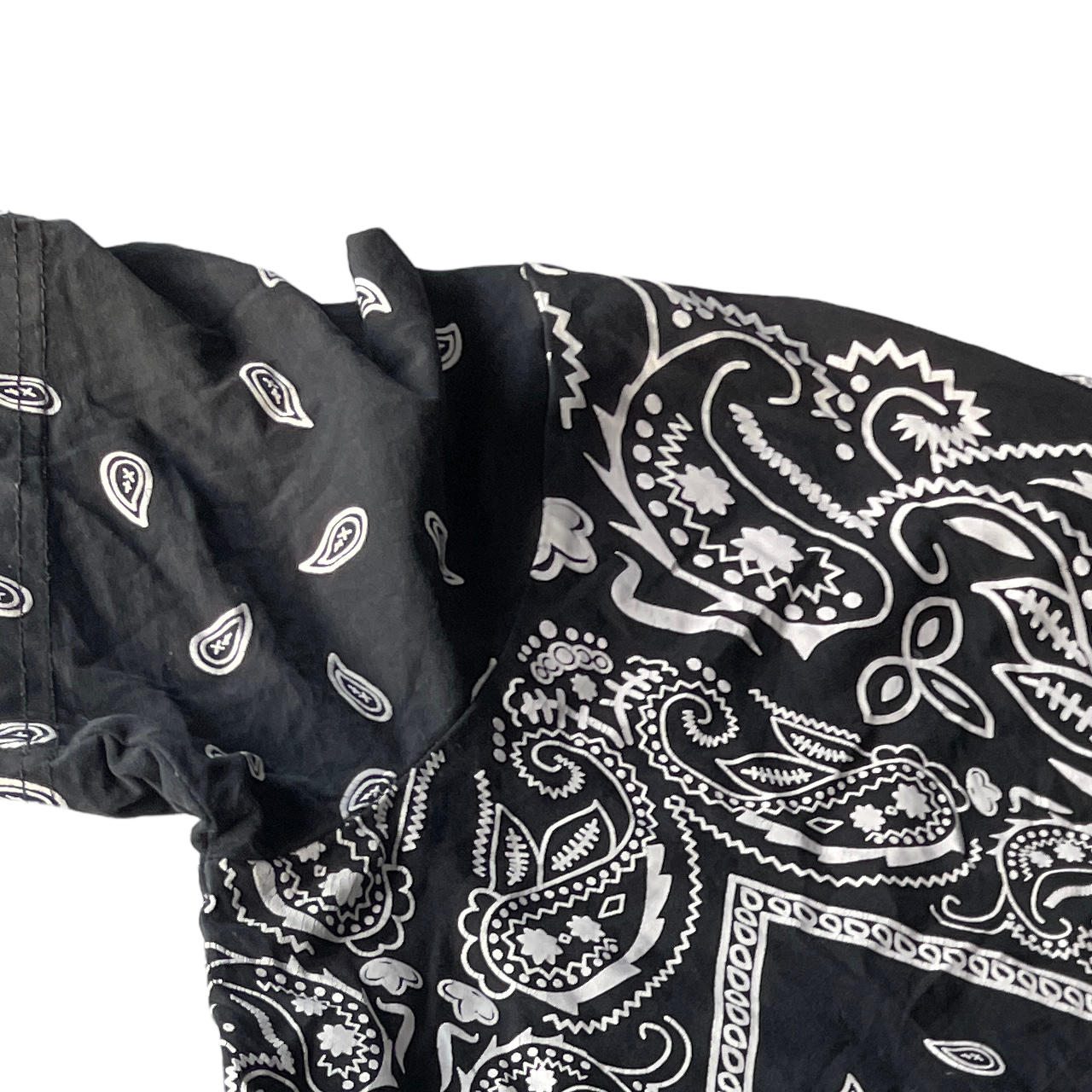 P2P BANDANA PATCHWORK kakashi T SHIRT black XL. L 28 W 22 SKU 5176