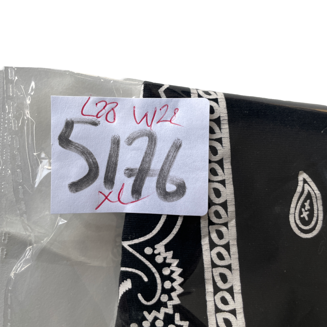 P2P BANDANA PATCHWORK kakashi T SHIRT black XL. L 28 W 22 SKU 5176