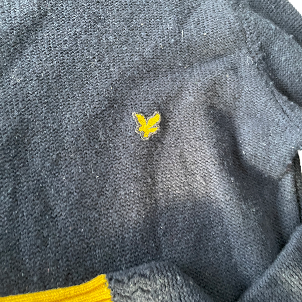 Lyle &amp; Scott Pre-owned Jumper L 32 W 19 IDEAL FOR M- XL SKU 5177