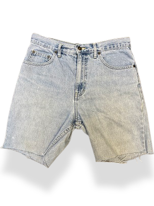 Vintage Mark & Spencer cutoff blue denim shorts