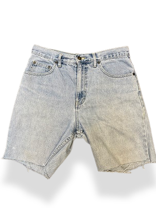 Vintage Mark & Spencer cutoff blue denim shorts
