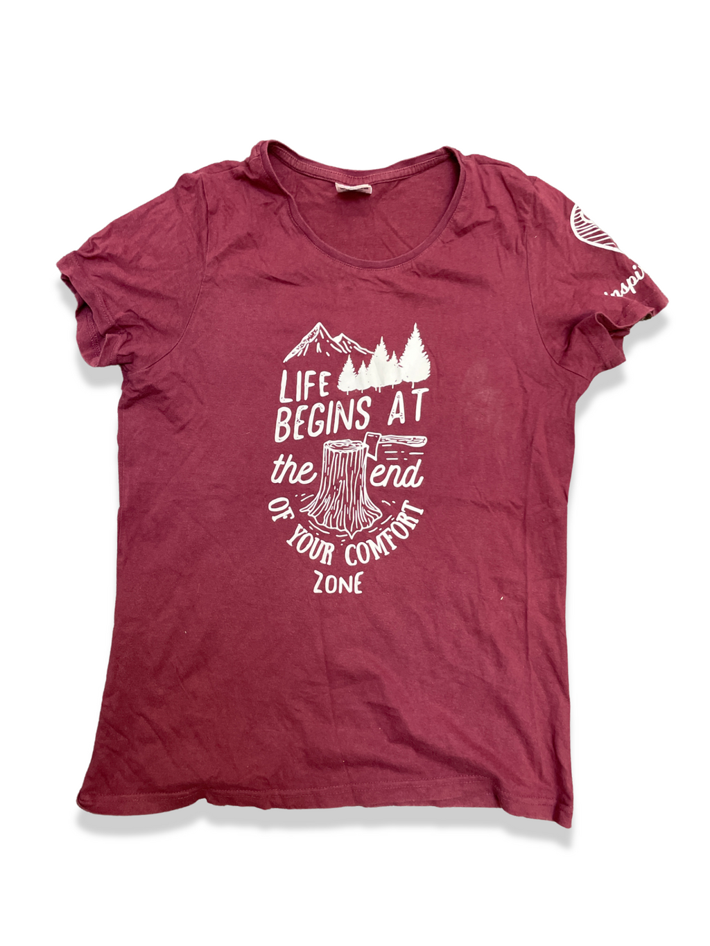 Vintage speedo womens brown tshirt