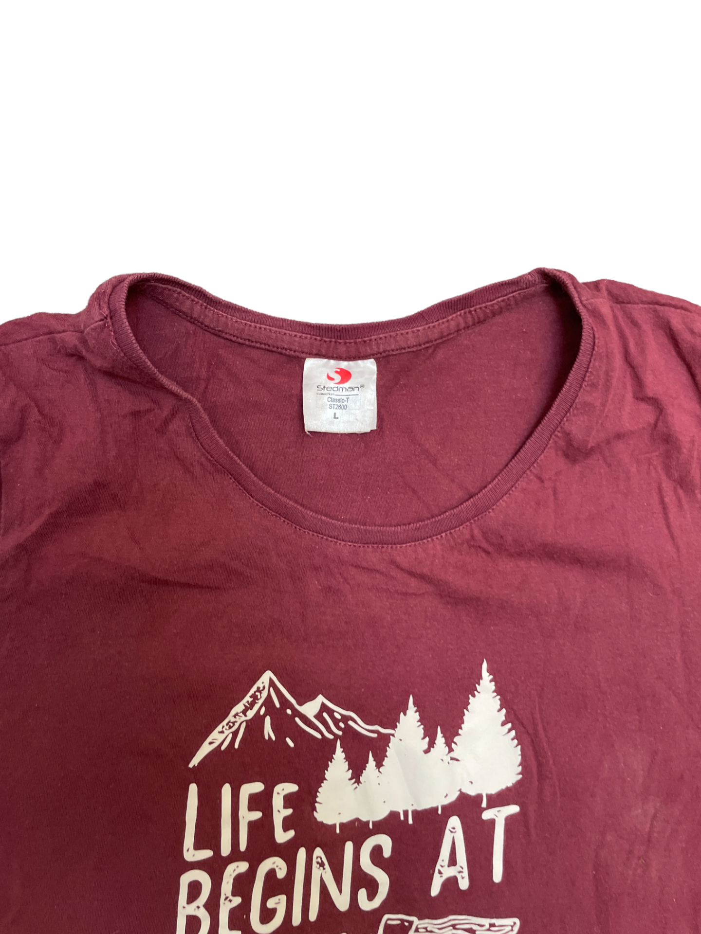 Vintage speedo womens brown tshirt