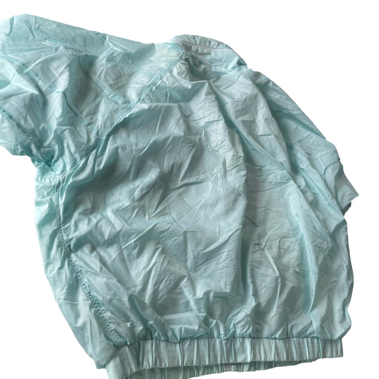Vintage 80s Mint green oversized jacket Green Coats, Jackets & Waistcoats for Women Turquoise Windbreaker Track Jacket Size Medium L 27 W 27 ;sku 5181