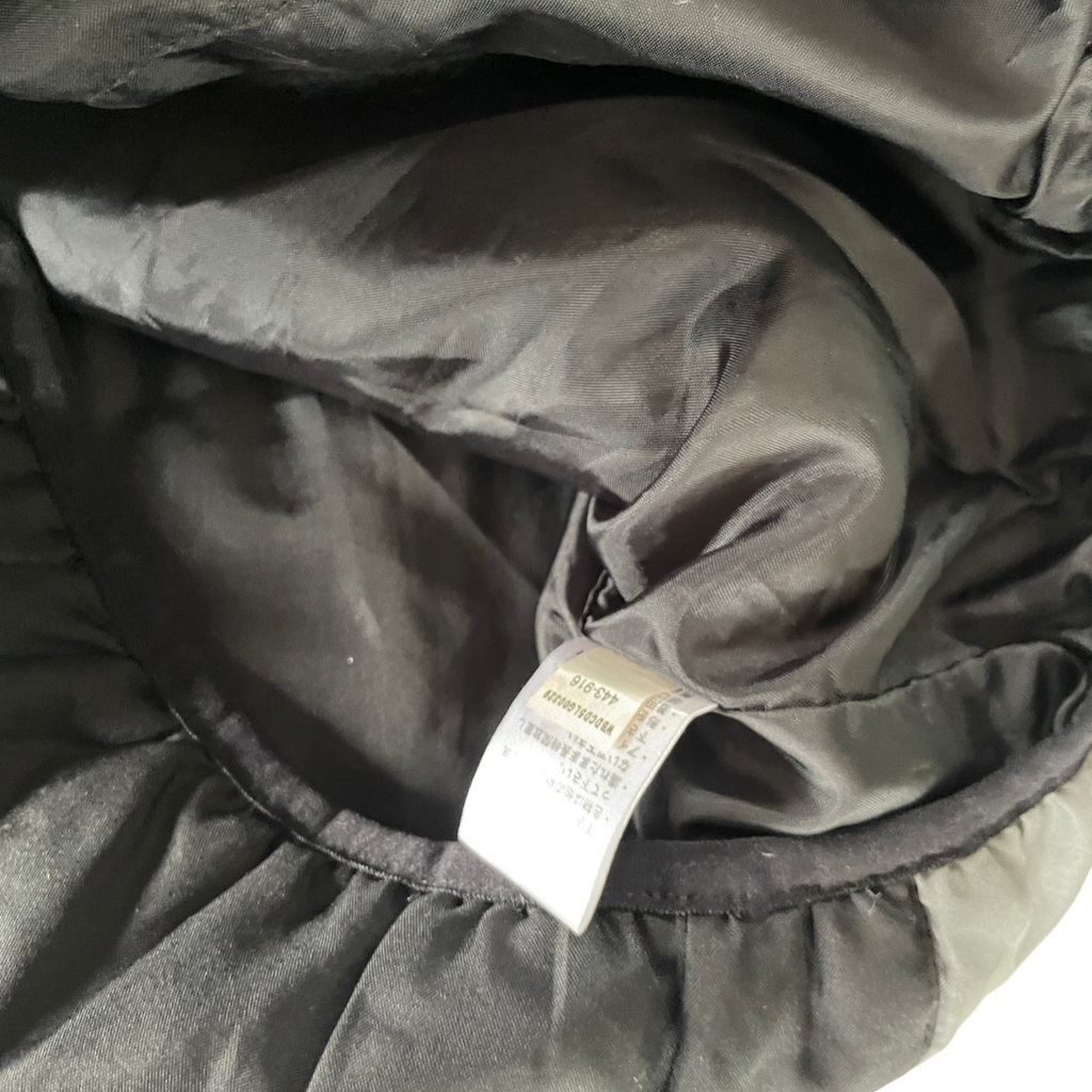 Vintage Fila Grey Black Puffer Coat - M/L  L 27 W 21 SKU 5182