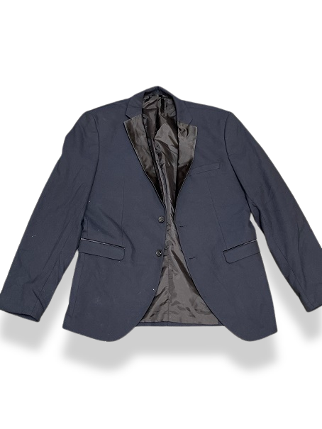 Vintage selected homme mens modern fit blue suit