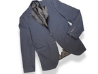 Vintage selected homme mens modern fit blue suit