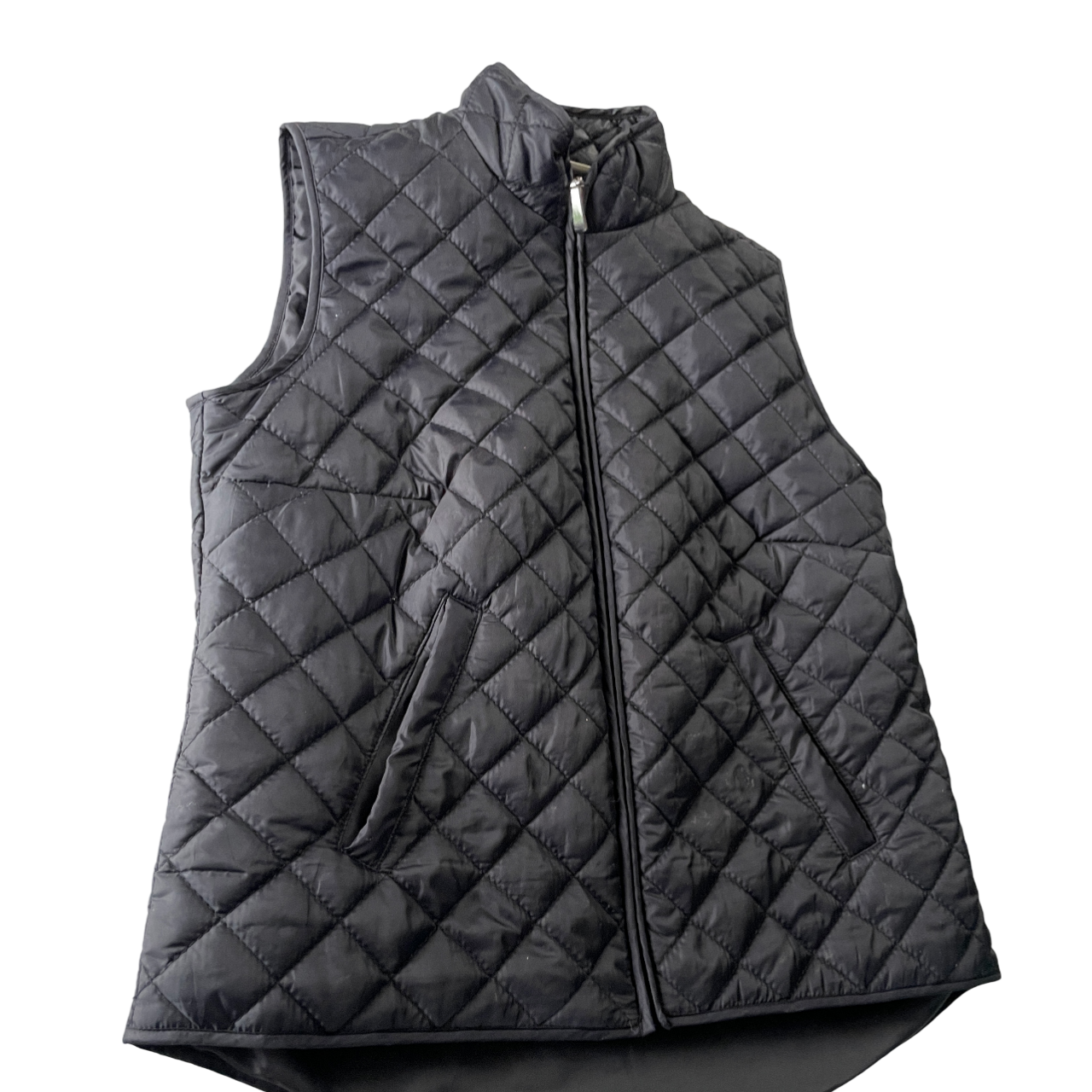 Ladies Diamond Quilt Padded Gilet - Polyester Outer Shell Coats, Jackets &amp; Vests for Women in size S/M L 26 W 17 sku 5187&nbsp;