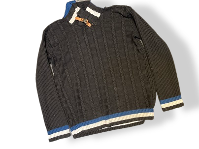 Vintage Magoss sportwear black womens sweater