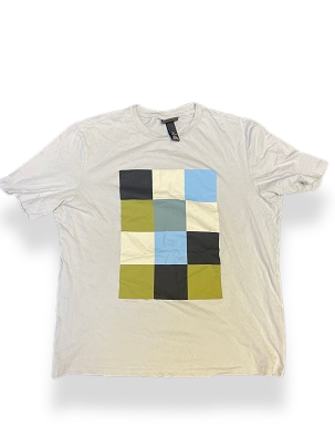 Vintage H&M Regular Fit light grey Cotton T-shirt