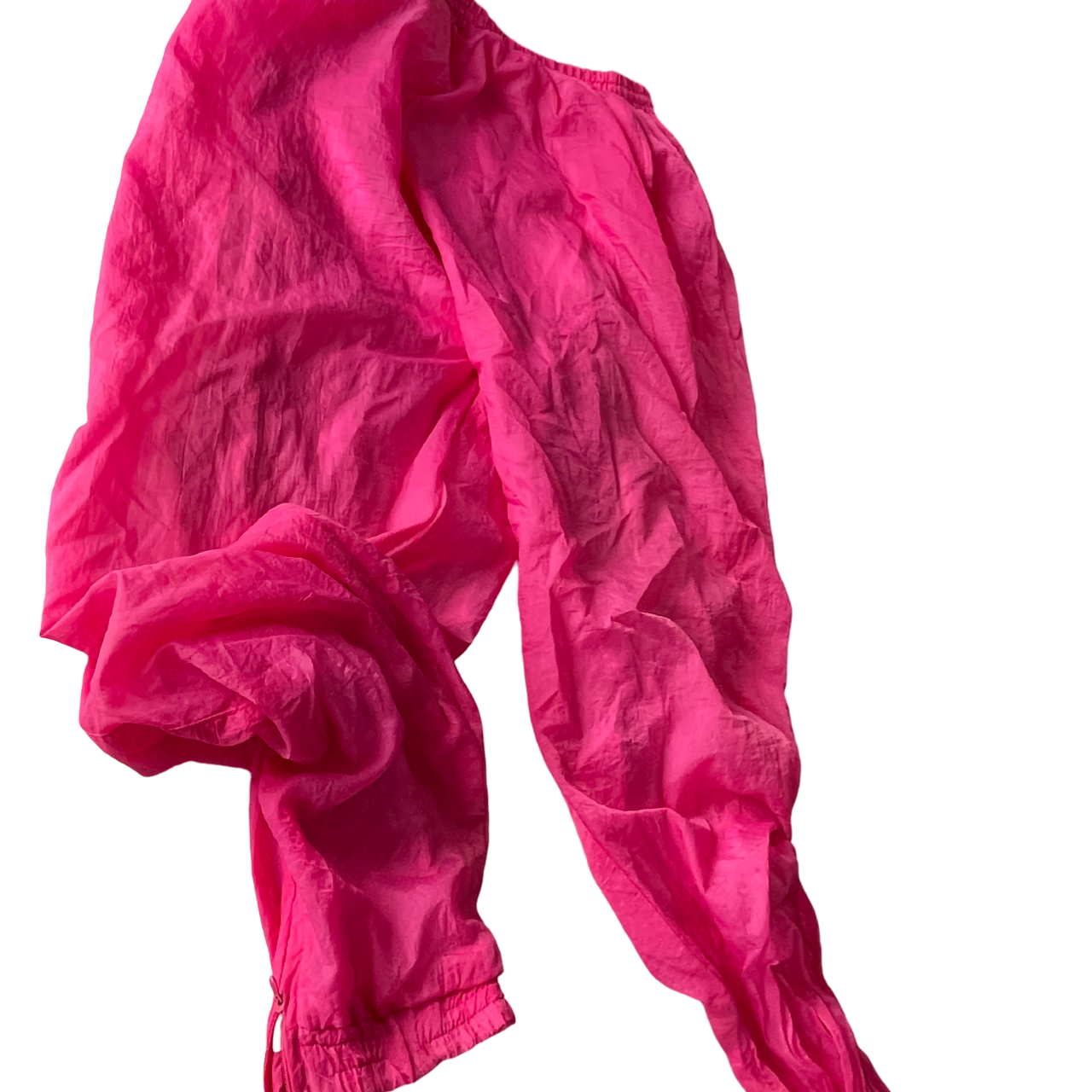 Pink &nbsp; 80s-90s Longstreet TrackSuit PANTS Womens Hot Pink Multi &nbsp;L30 W 30 SKU 5194