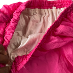 Pink ; 80s-90s Longstreet TrackSuit PANTS Womens Hot Pink Multi ;L30 W 30 SKU 5194