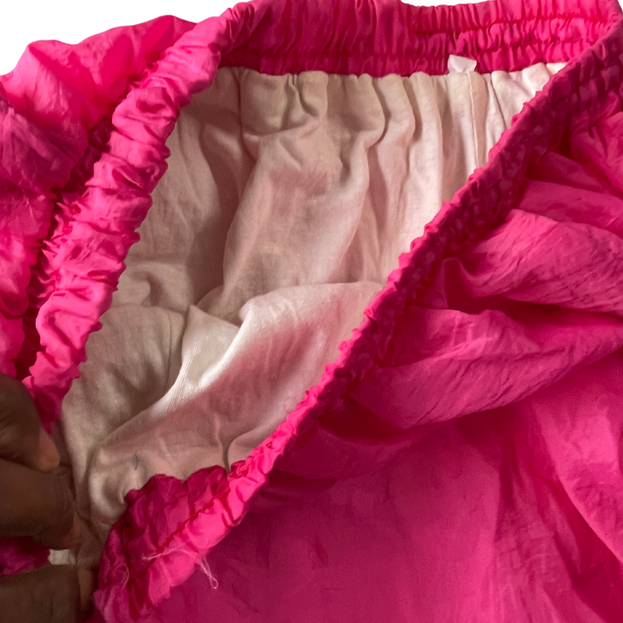 Pink ; 80s-90s Longstreet TrackSuit PANTS Womens Hot Pink Multi ;L30 W 30 SKU 5194