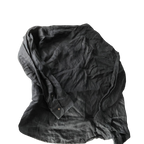KLoke oversize black women's shirt in size L &nbsp;L32 W 32 linen like material sku 5197
