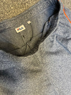 Vintage Fila fleece mens grey sweatpant