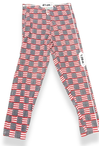 Vintage mens Red and blue american authentic trouser