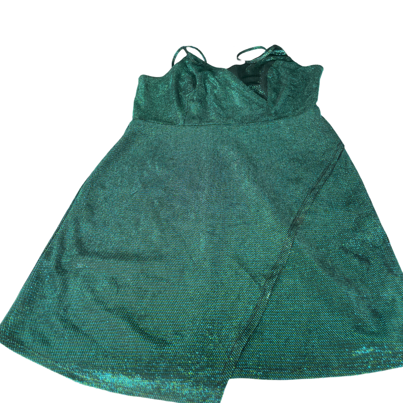 Vintage y2k River Island Women's Short green Sleeve Dresses for Women in size L /XL. L 29 W 30 SKU 5204