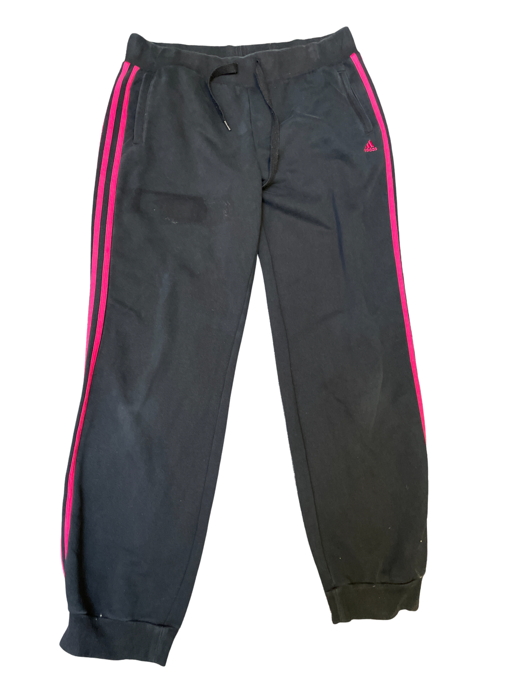 Vintage Adidas performance black track pant