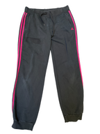 Vintage Adidas performance black track pant