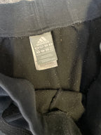 Vintage Adidas performance black track pant