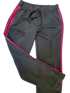 Vintage Adidas performance black track pant