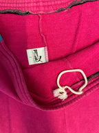 Vintage puma drawstring pink sweatpant with blue stripe