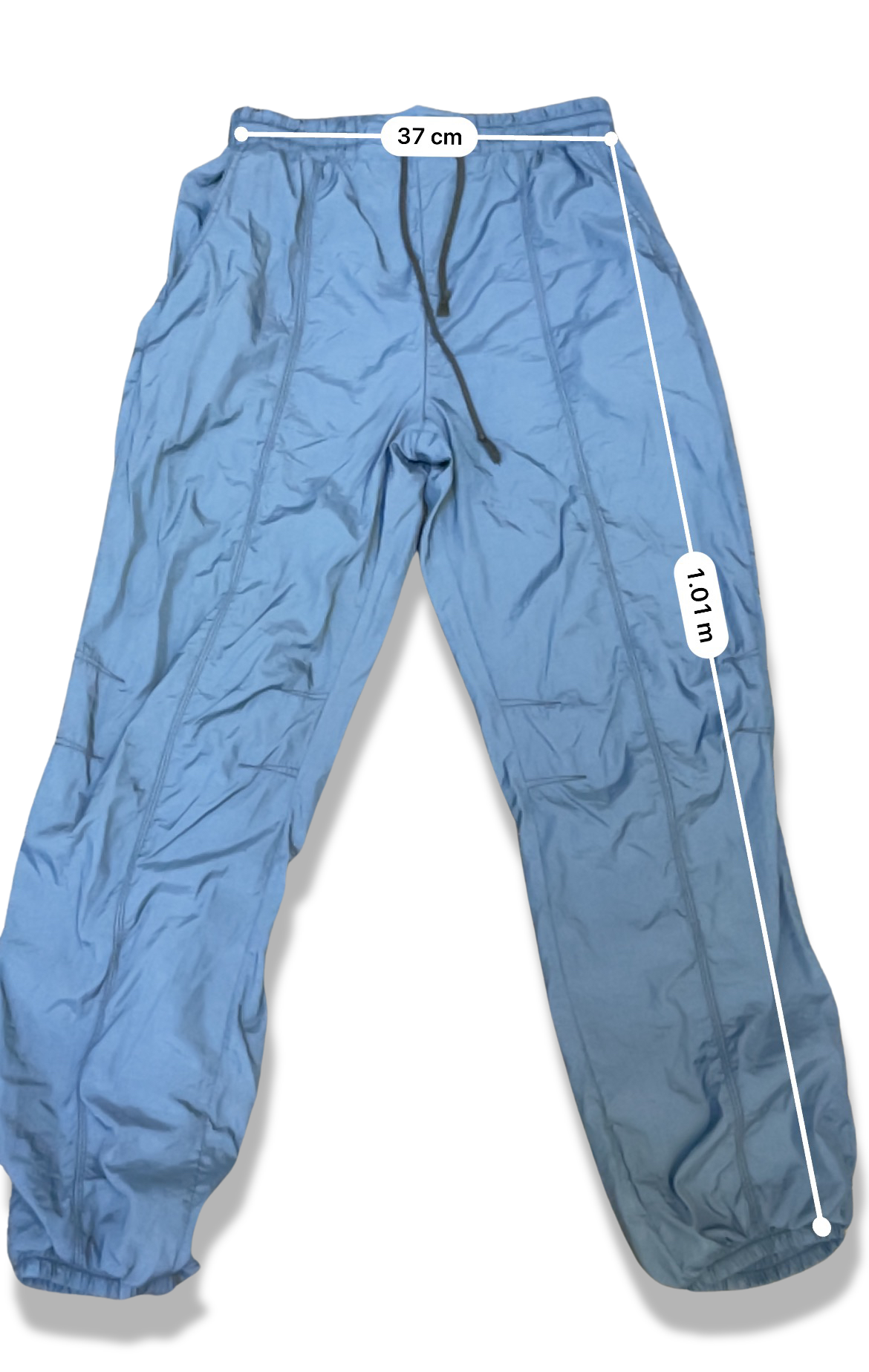 Vintage blue waterproof pant size M