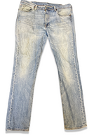 Vintage white oak blue denim mens trouser