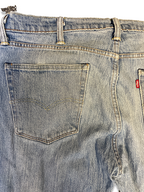 Vintage white oak blue denim mens trouser