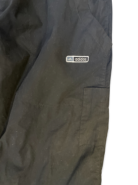Vintage black adidas mens short
