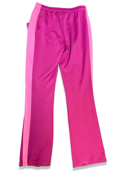 Vintage pink stripe polyester puma pant