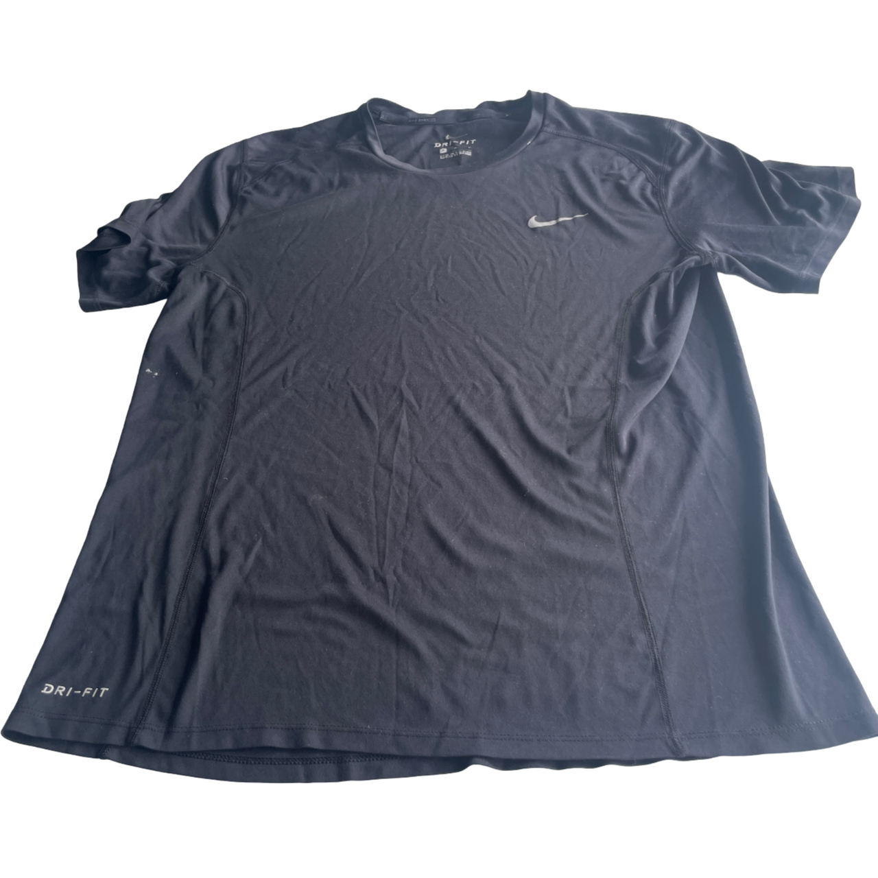 Nike dry fit Regular Size M T-Shirts for Men in black L 26 W 19 SKU 5209