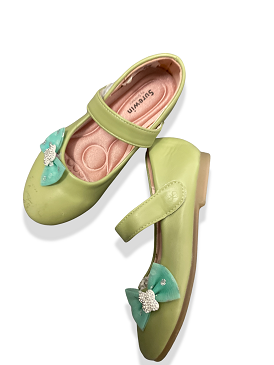 Vintage kids sureWin designer green shoe