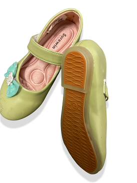 Vintage kids sureWin designer green shoe