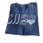 american blue graphic t shirt in size M L 28 W 21 SKU. 5210