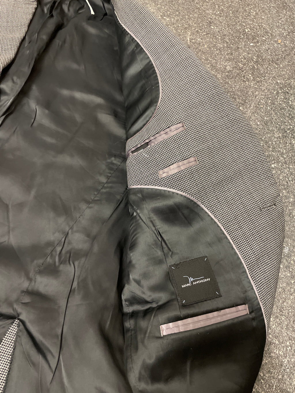 Vintage Marc Anthony grey Mens Suits & Blazers