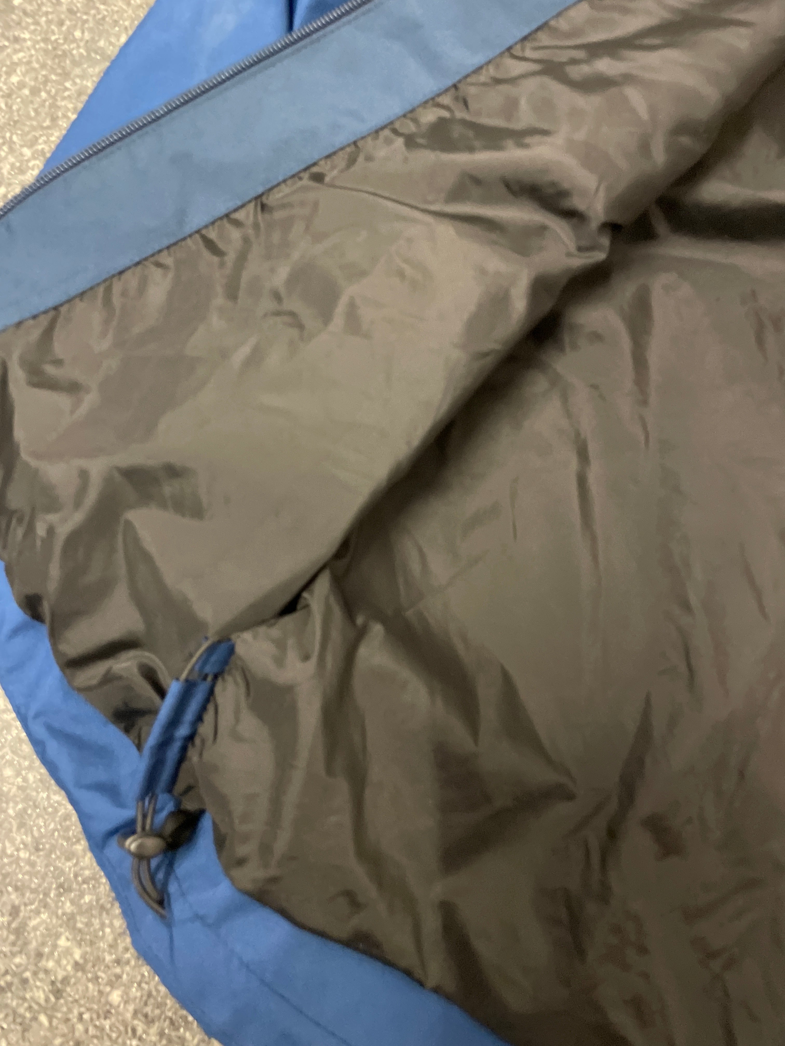 Vintage unisex everest voyage waterproof blue jacket